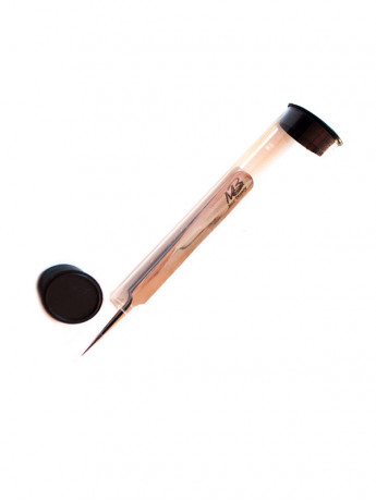 Пинцет для наращивания ресниц прямой "GLOSS" Max-Beauty